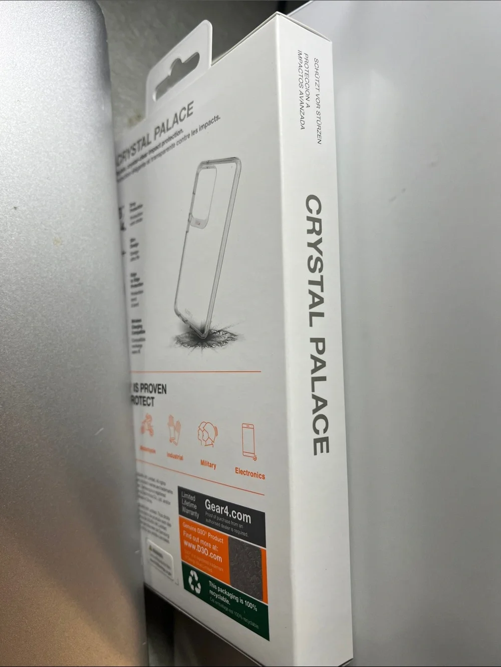 Samsung Crystal Palace Clear Protective Case for Galaxy S20 Ultra 5G